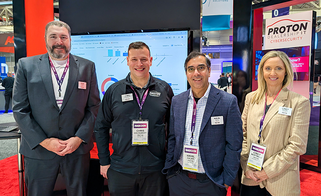 Proton Team at tradeshow